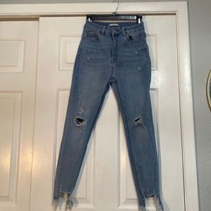 Papaya ripped jeans